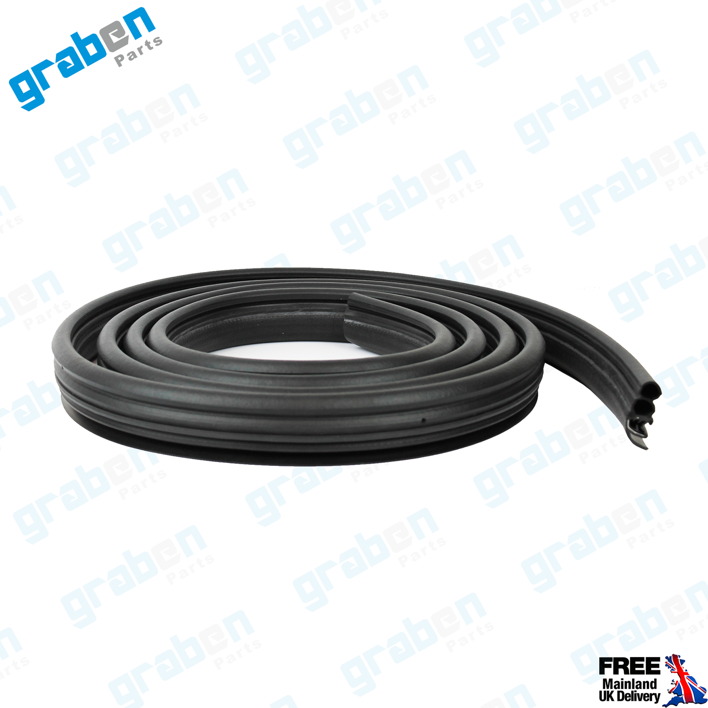 RIGHT / LEFT FRONT DOOR WEATHERSTRIP RUBBER SEAL FOR FORD TRANSIT MK7 V347 2006-2014