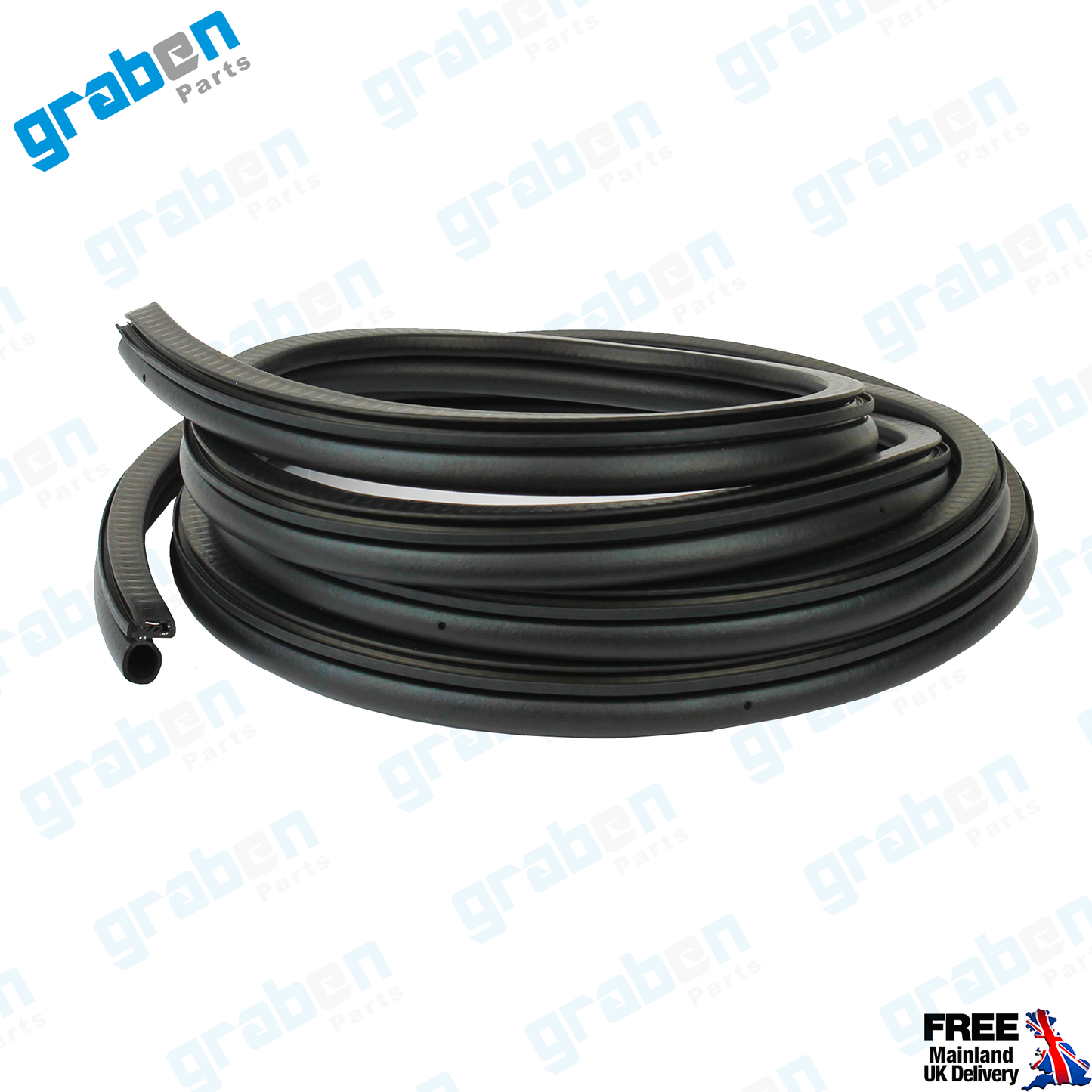 RH / LH FRONT DOOR WEATHERSTRIP RUBBER SEAL FOR FORD TRANSIT MK3 / MK4 / MK5 1985-2000