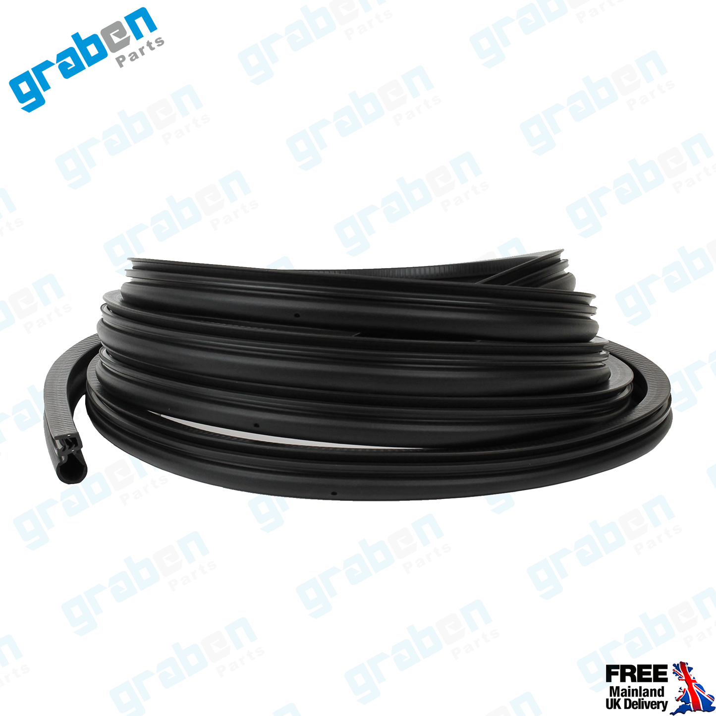 RH / LH SLIDING DOOR WEATHERSTRIP RUBBER SEAL FOR FORD TRANSIT MK3 / MK4 / MK5 1985 - 2000