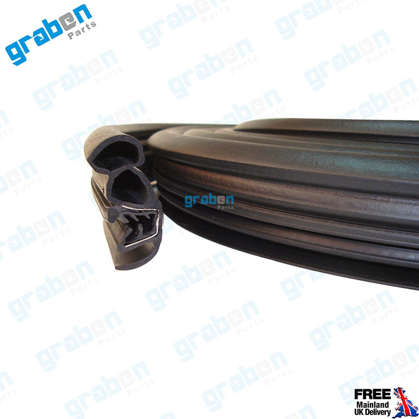 REAR LOADING DOOR WEATHERSTRIP RUBBER SEAL FOR FIAT DUCATO, CITROEN RELAY, PEUGEOT BOXER 2006-2014