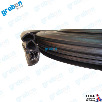 REAR LOADING DOOR WEATHERSTRIP RUBBER SEAL FOR FIAT DUCATO, CITROEN RELAY, PEUGEOT BOXER 2006-2014