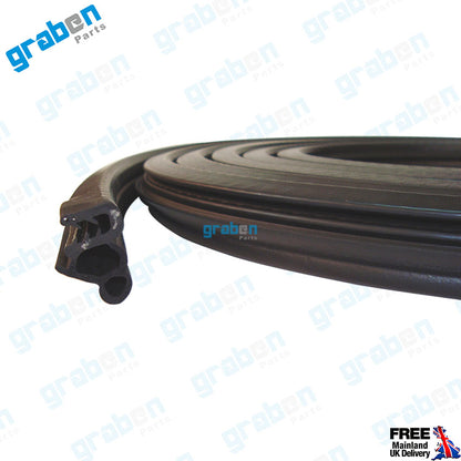 RH / LH SLIDING DOOR WEATHERSTRIP RUBBER SEAL FOR MERCEDES SPRINTER MK1 , VOLKSWAGEN LT MK2 96-2006