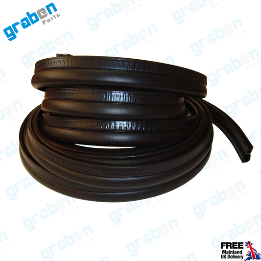 REAR LOADING DOOR WEATHERSTRIP RUBBER SEAL FOR RENAULT MASTER MK2 1997-2010