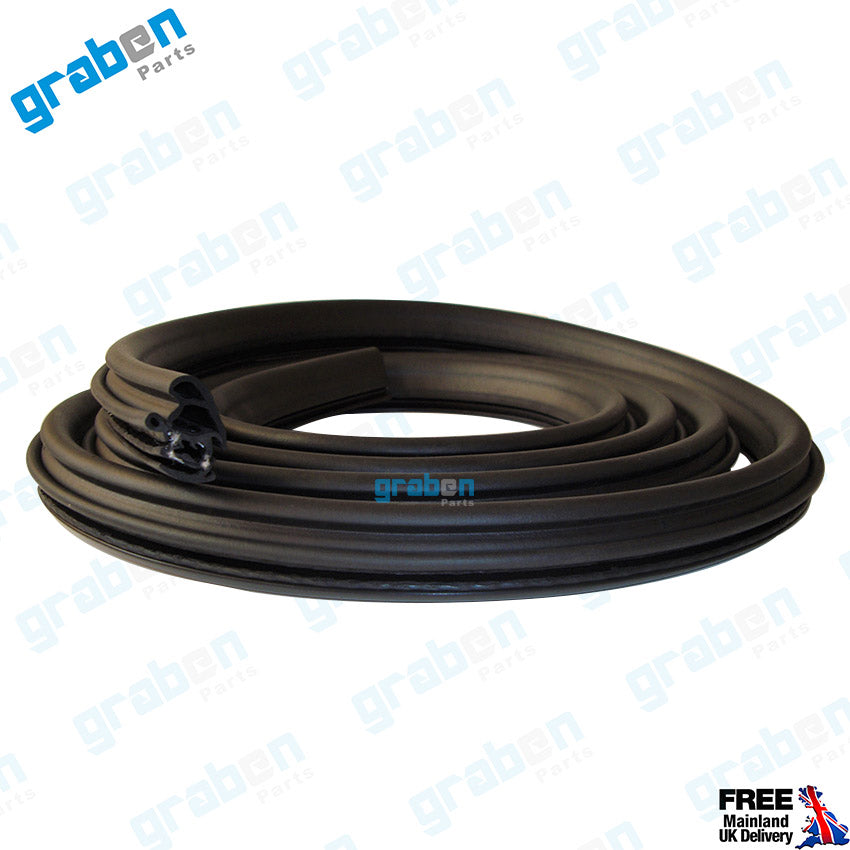 LEFT FRONT DOOR WEATHERSTRIP RUBBER SEAL FOR VOLKWAGEN TRANSPORTER T5 / T6  2003+