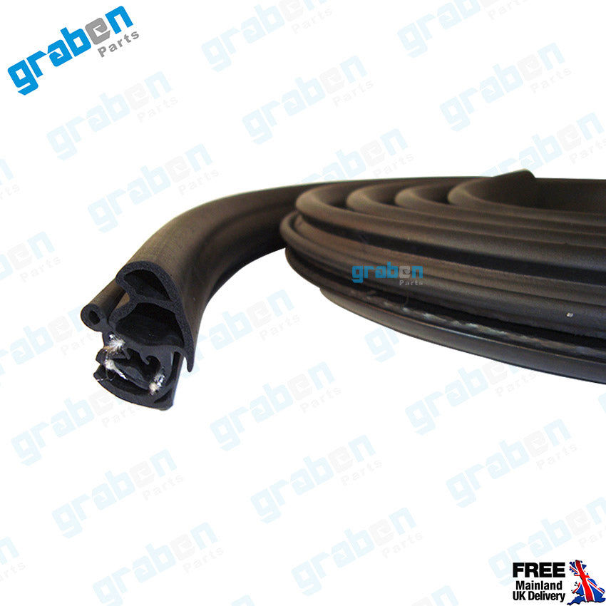 LEFT FRONT DOOR WEATHERSTRIP RUBBER SEAL FOR VOLKWAGEN TRANSPORTER T5 / T6  2003+