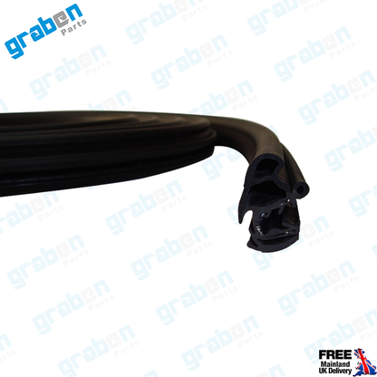 RH / LH SLIDING DOOR WEATHERSTRIP RUBBER SEAL FOR VOLKSWAGEN TRANSPORTER T5 / T6 2003+