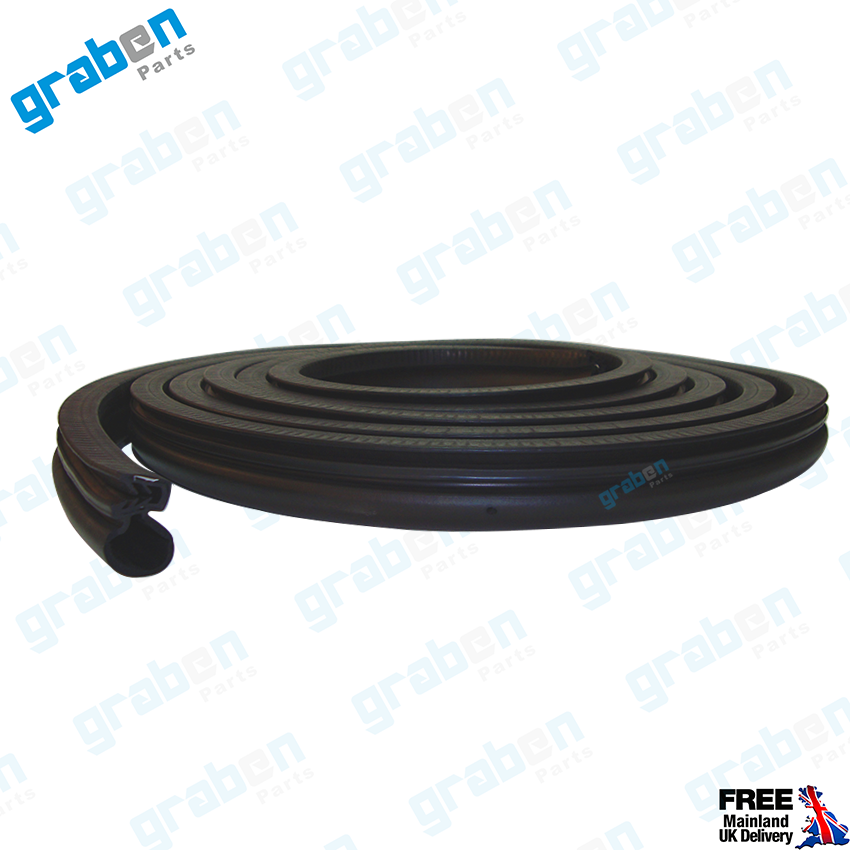 Rear Loading Door Rubber Seal Weatherstrip For Ford Transit MK6 V184 2000-2006
