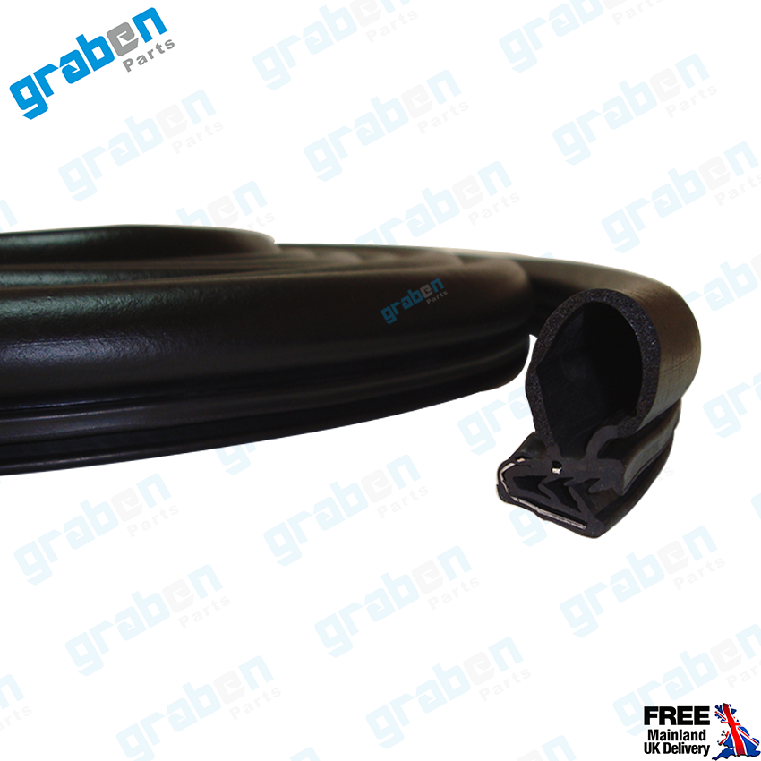 RH / LH SLIDING DOOR WEATHERSTRIP RUBBER SEAL FOR FORD TRANSIT MK6 / MK7 2000-2014 JUMBO