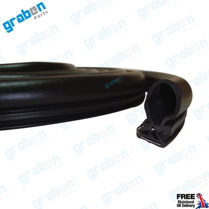 RH / LH SLIDING DOOR WEATHERSTRIP RUBBER SEAL FOR FORD TRANSIT MK6 / MK7 2000-2014 JUMBO