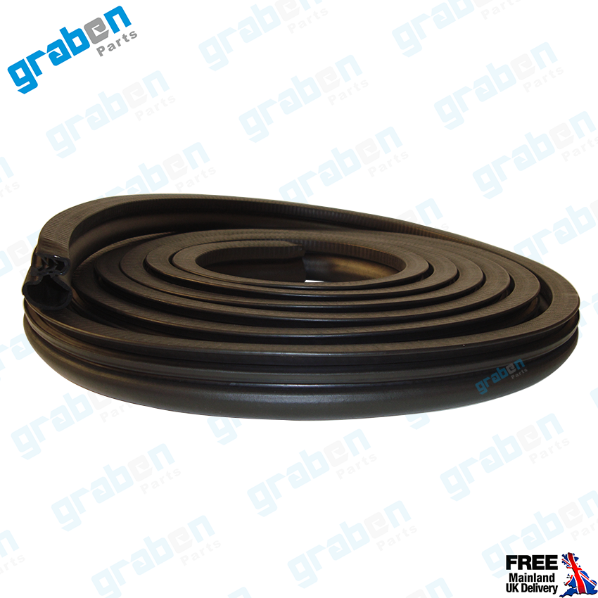 REAR LOADING DOOR WEATHERSTRIP RUBBER SEAL FOR FORD TRANSIT MK6 / MK7 HIGHROOF 2000-2014