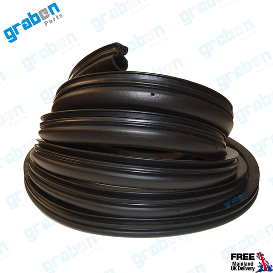 REAR LOADING DOOR WEATHERSTRIP RUBBER SEAL FOR FORD TRANSIT MK6 / MK7 HIGHROOF 2000-2014