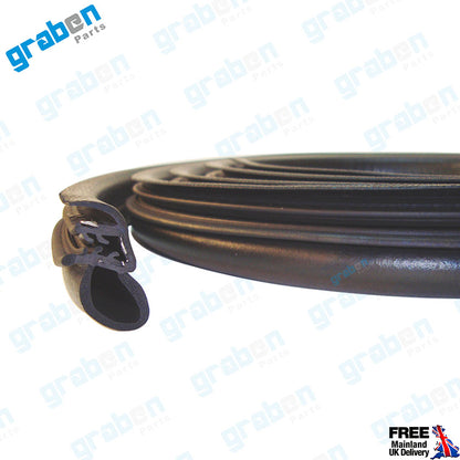 RIGHT / LEFT FRONT DOOR WEATHERSTRIP RUBBER SEAL FOR PEUGEOT 206 1998-2012