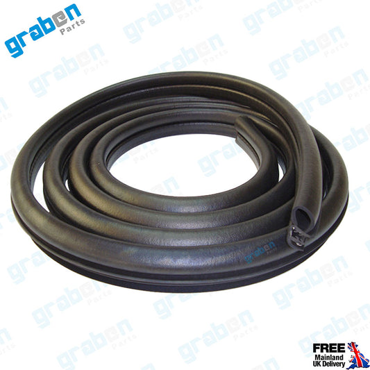 RIGHT / LEFT REAR DOOR WEATHERSTRIP RUBBER SEAL FOR PEUGEOT 206 1998-2012