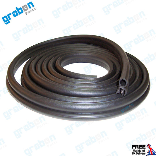 REAR LOADING DOOR WEATHERSTRIP RUBBER SEAL FOR VOLKSWAGEN TRANSPORTER T4 (MK4) 1990-2003
