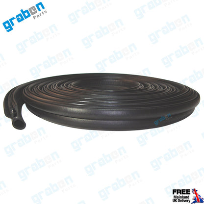 REAR LOADING DOOR WEATHERSTRIP RUBBER SEAL FOR VOLKSWAGEN TRANSPORTER T4 (MK4) 1990-2003