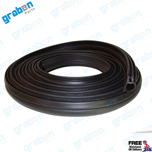 REAR LOADING DOOR WEATHERSTRIP RUBBER SEAL FOR VOLKSWAGEN TRANSPORTER T5 / T6 2003+