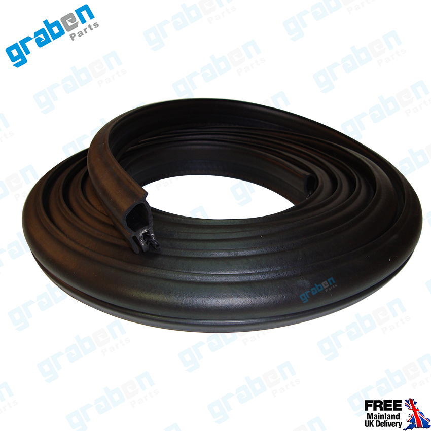 REAR LOADING DOOR WEATHERSTRIP RUBBER SEAL FOR VOLKSWAGEN TRANSPORTER T5 / T6 2003+