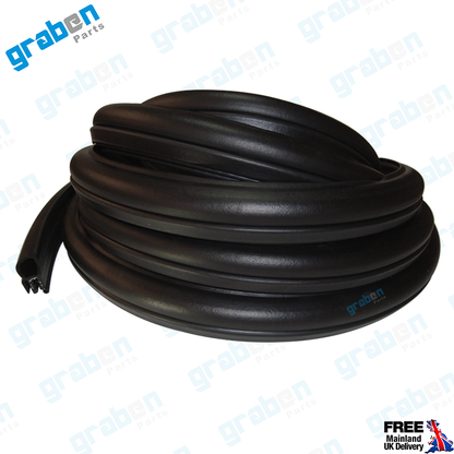 REAR LOADING DOOR WEATHERSTRIP RUBBER SEAL FOR VOLKSWAGEN TRANSPORTER T5 / T6 2003+