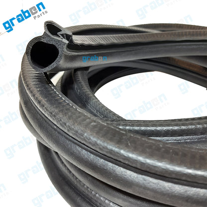 RH / LH FRONT DOOR WEATHERSTRIP RUBBER SEAL FOR FIAT DUCATO, CITROEN RELAY, PEUGEOT BOXER 1993-2006