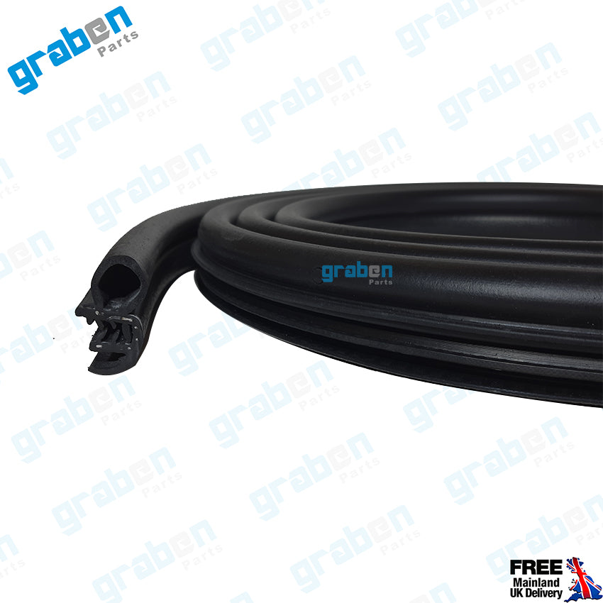 RH / LH REAR DOOR WEATHERSTRIP RUBBER SEAL FOR RENAULT CLIO I / CLIO II 1990-2005