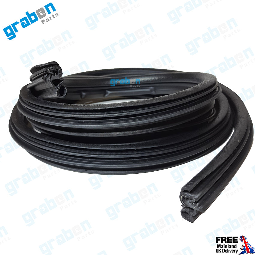 RH / LH REAR DOOR WEATHERSTRIP RUBBER SEAL FOR OPEL / VAUXHALL CORSA D 2007-2015