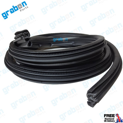 RH / LH REAR DOOR WEATHERSTRIP RUBBER SEAL FOR OPEL / VAUXHALL CORSA D 2007-2015