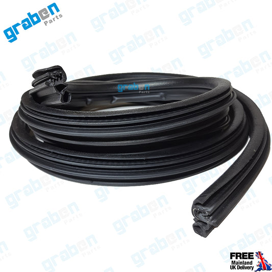 RH / LH REAR DOOR WEATHERSTRIP RUBBER SEAL FOR OPEL / VAUXHALL CORSA D 2007-2015