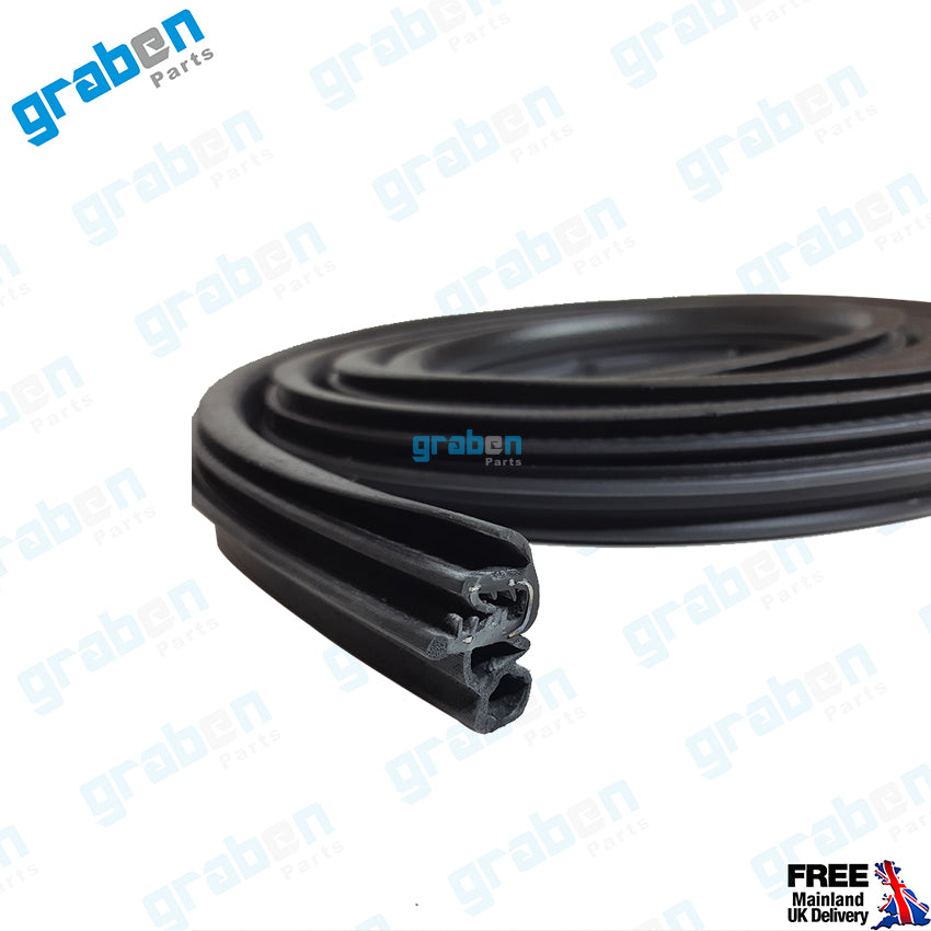RH / LH REAR DOOR WEATHERSTRIP RUBBER SEAL FOR OPEL / VAUXHALL CORSA D 2007-2015
