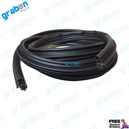 RH / LH REAR DOOR WEATHERSTRIP RUBBER SEAL FOR OPEL / VAUXHALL CORSA D 2007-2015