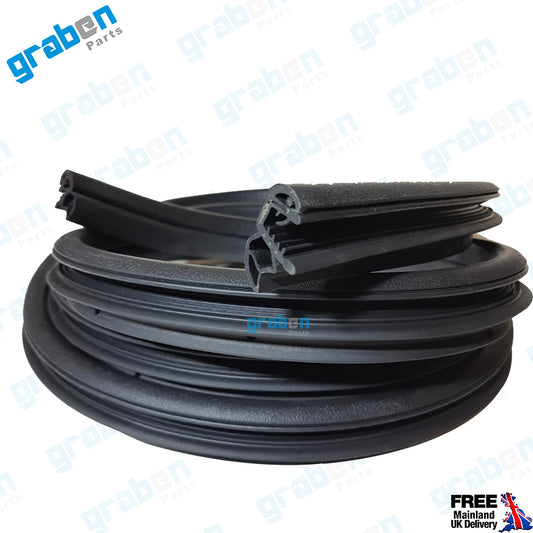 RH / LH REAR DOOR WEATHERSTRIP RUBBER SEAL FOR BMW 3 SERIES 1991-2011