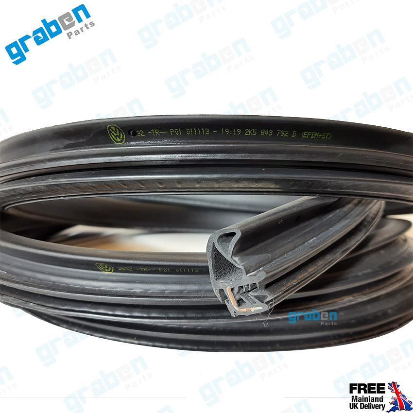 FRONT RH / LH DOOR WEATHERSTRIP RUBBER SEAL FOR VOLKWAGEN CADDY 2004-2015