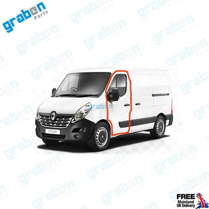 Front Door Rubber Seal Weatherstrip For Renault Master MK3 / Opel Vauxhall Movano MK2 2010+ Left / Right