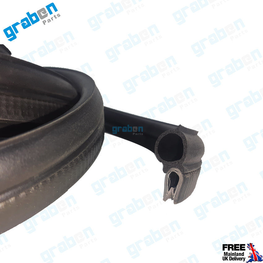 REAR LOADING DOOR WEATHERSTRIP RUBBER SEAL FOR RENAULT MASTER MK3 2010+