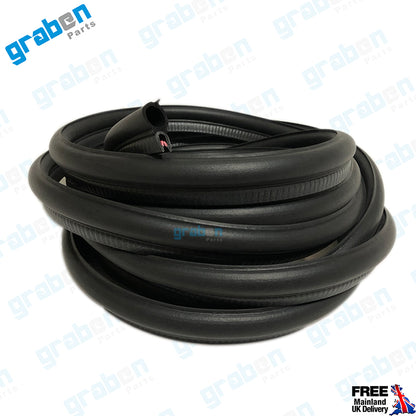 REAR LOADING DOOR WEATHERSTRIP RUBBER SEAL FOR RENAULT TRAFIC MK2, OPEL VAUXHALL VIVARO 2001-2014