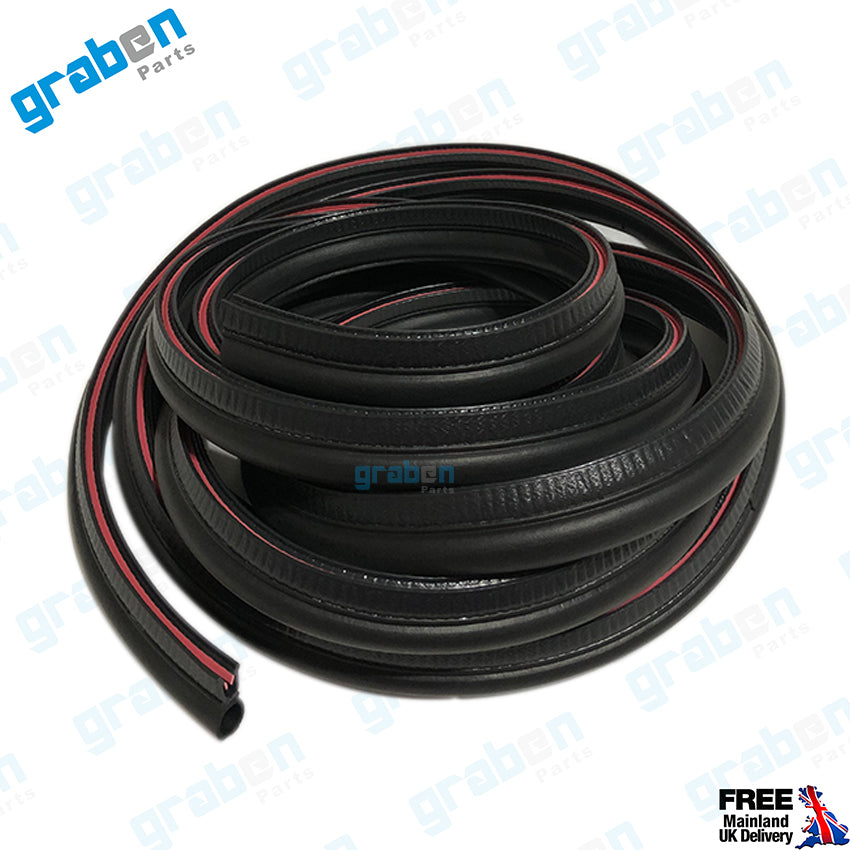REAR LOADING DOOR WEATHERSTRIP RUBBER SEAL FOR RENAULT TRAFIC MK2, OPEL VAUXHALL VIVARO 2001-2014