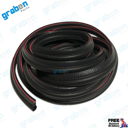 REAR LOADING DOOR WEATHERSTRIP RUBBER SEAL FOR RENAULT TRAFIC MK2, OPEL VAUXHALL VIVARO 2001-2014
