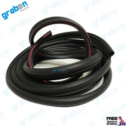 REAR LOADING DOOR WEATHERSTRIP RUBBER SEAL FOR RENAULT TRAFIC MK2, OPEL VAUXHALL VIVARO 2001-2014