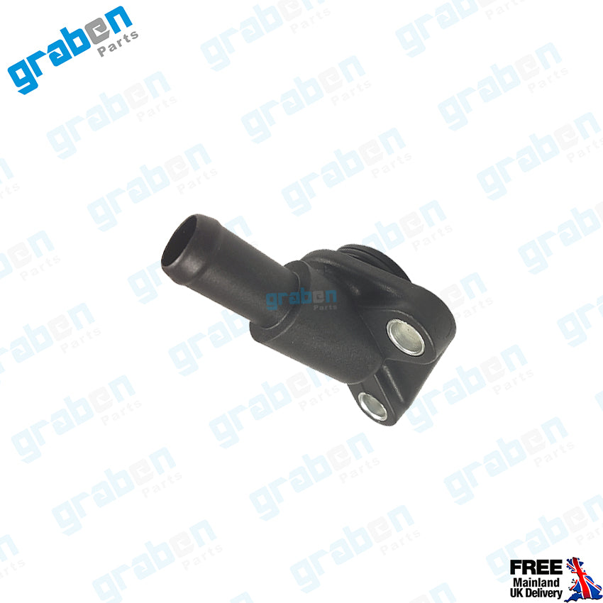 Grabenparts_Coolant Hose / Pipe Flange For Ducato / Iveco Daily 2.3 D / 2.3 JTD 504099279_