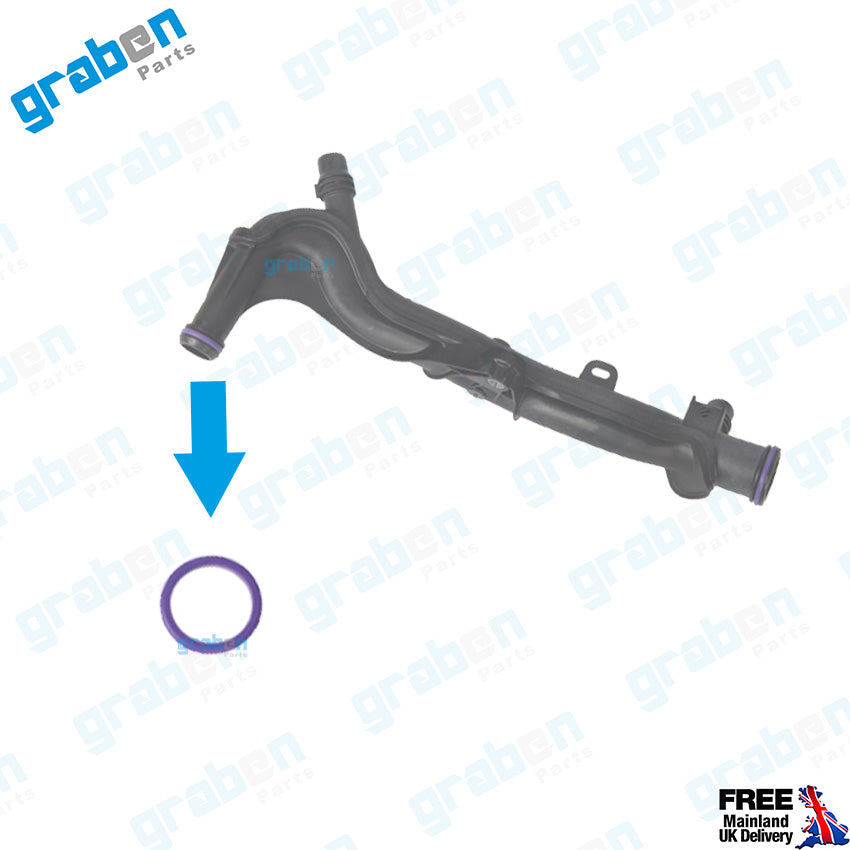 Grabenparts_Cooling / Recirculation Pipe Gasket For Peugeot / Citroen 1.2 Engines 9831655280_