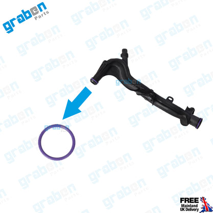 Grabenparts_Cooling / Recirculation Pipe Gasket For Peugeot / Citroen 1.2 Engines 9832143980_