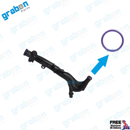 Grabenparts_Cooling / Recirculation Pipe Gasket For Peugeot / Citroen 1.2 Engines 9832143980_