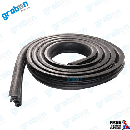 Grabenparts_Front Door Rubber Seal Weatherstrip For Dacia Sandero 2012-20 8200733171 LH / RH_