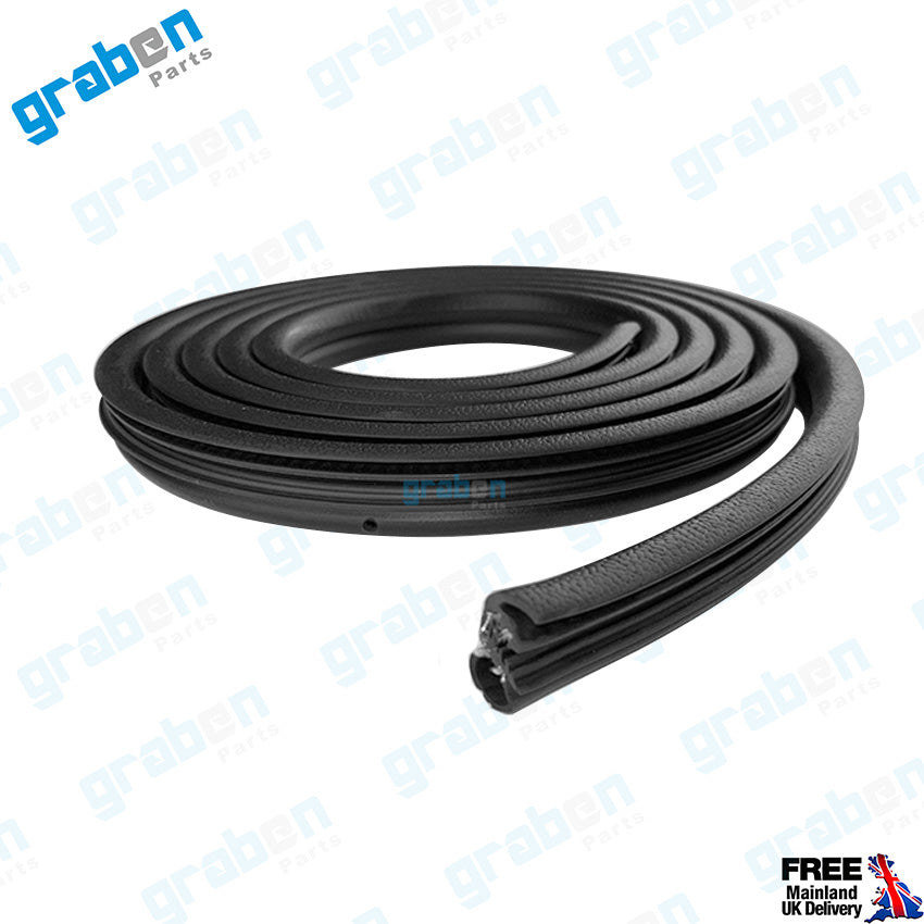 Grabenparts_Front Door Rubber Seal Weatherstrip For Fiat New Ducato, Citroen Relay, Peugeot Boxer 2014+ LH / RH_1618105980, 9025N2_