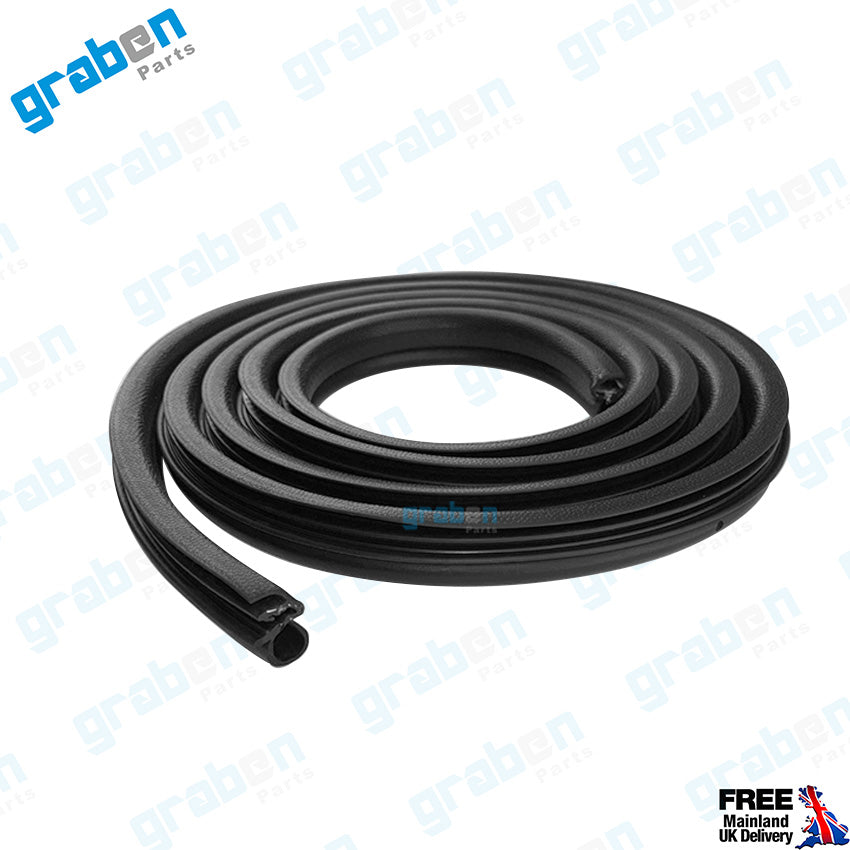Grabenparts_Front Door Rubber Seal Weatherstrip For Peugeot 206 Gti 3 Doors 98-2012 9023.ET_9023.EH, 9025.T7_