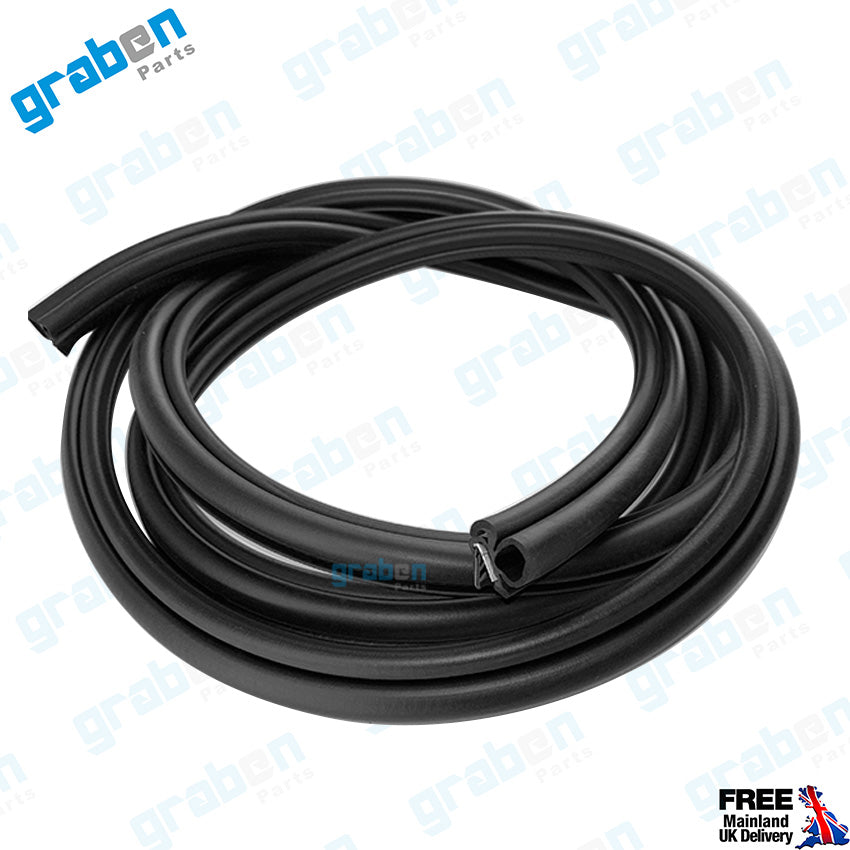 Grabenparts_Front_Door_Rubber_Seal_Weatherstrip_For_Volkswagen_Golf_6_Golf_7_2008-2019_5G3867911A, 5G3867911B, 5G3867912A, 5G4867911A, 5G4867912A, 5G4867912B, 5G6867914A, 5G6867913A_