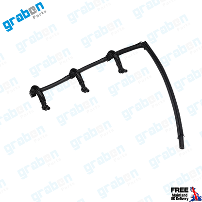 Grabenparts_Fuel Leak Off Pipe For Ford Focus II / C-Max 1.6 TDCI 2004+ 3M5Q9K022BC_