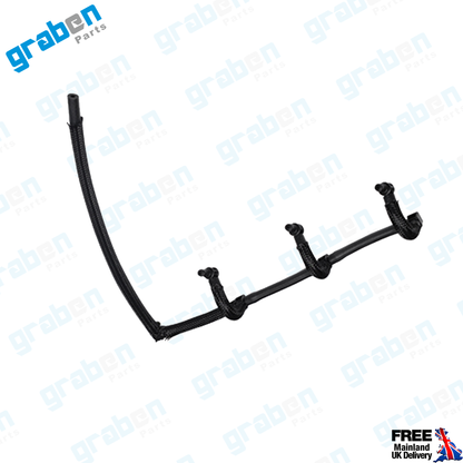 Grabenparts_Fuel Leak Off Pipe For Ford Focus II / C-Max 1.6 TDCI 2004+ 3M5Q9K022BC_