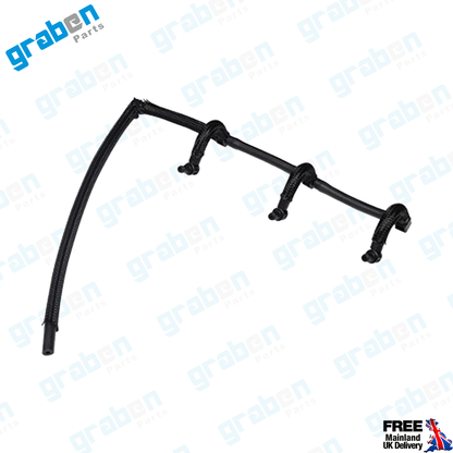 Grabenparts_Fuel Leak Off Pipe For Ford Focus II / C-Max 1.6 TDCI 2004+ 3M5Q9K022BC_