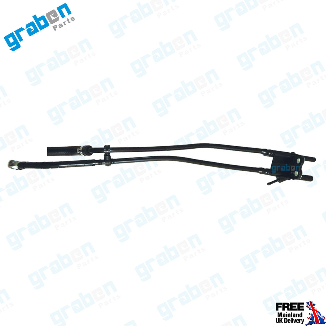 Grabenparts_Fuel Pipe Hose For Fiat Ducato Iveco Daily V 2.3 Diesel 504375094 68133406AA_
