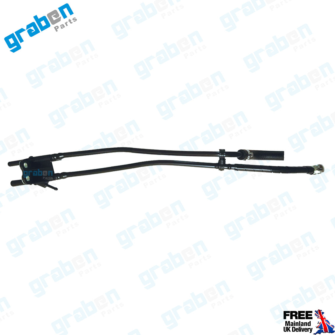 Grabenparts_Fuel Pipe Hose For Fiat Ducato Iveco Daily V 2.3 Diesel 504375094 68133406AA_